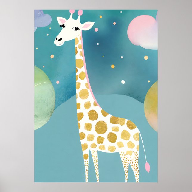 The Moonlit Long-Neck Poster (Front)