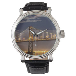 The moonrise tonight over the Bay Bridge Watch