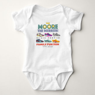 The Moore the Merrier ~ Family Fun Run Baby Bodysuit