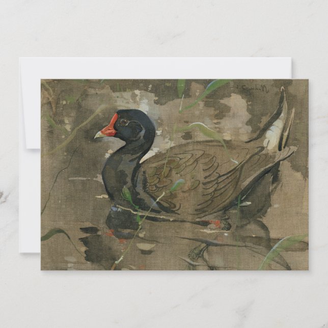 The Moorhen | Joseph Crawhall (Front)