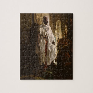 The Moorish Chief African Art Jigsaw Puzzle