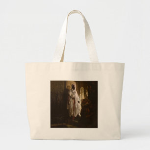 The Moorish Chief African Art Large Tote Bag