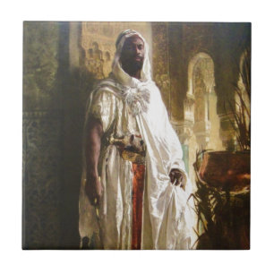 The Moorish Chief Tile