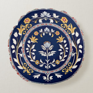 The Moorish Princess of Algarve Round Cushion