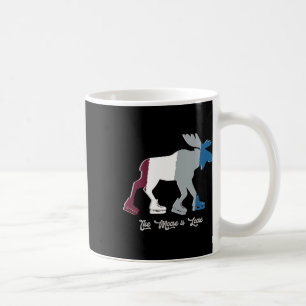 The Moose Is Loose - Hockey Skates Coffee Mug