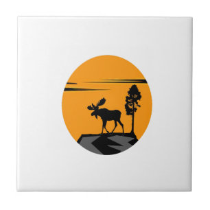 THE MOOSE TRAIL TILE