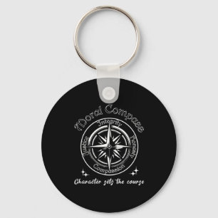 The Moral Comp Key Ring
