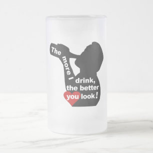The More I Drink mug - choose style & colour