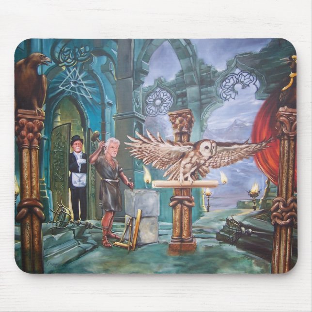 The more i know mouse mat (Front)