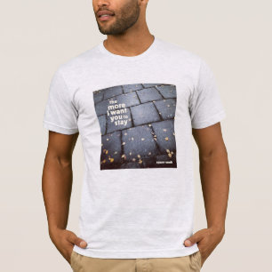 "The More I Want You to Stay" T by Spare Souls T-Shirt