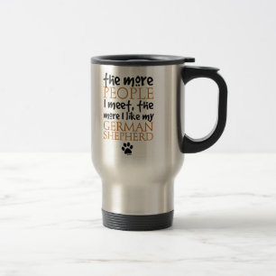 The More People I Meet ... Travel Mug