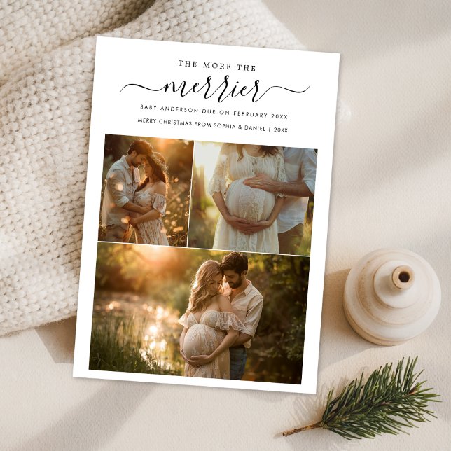 The More The Merrier Photo Pregnancy Announcement (Creator Uploaded)