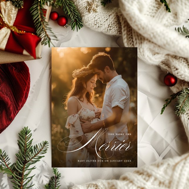 The More The Merrier Photo Pregnancy Announcement (Creator Uploaded)