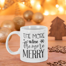 The More Wine The More Merry Holiday