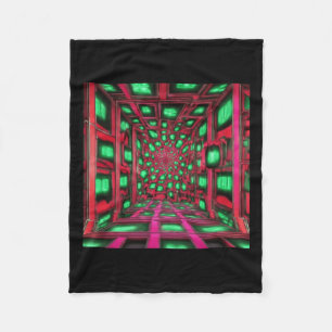 The More You Look The More You See Fleece Blanket