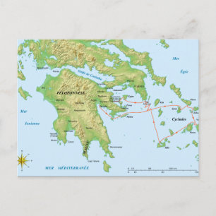 The Morea Expedition French Army in Peloponnese Postcard