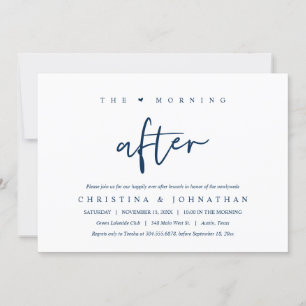 The Morning After, Happily Ever After Brunch Invitation