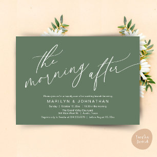 The Morning After, Happily Ever After Brunch Invitation