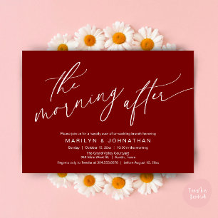 The Morning After, Happily Ever After Brunch Invitation