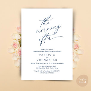 The Morning After, Happily Ever After Brunch Invitation