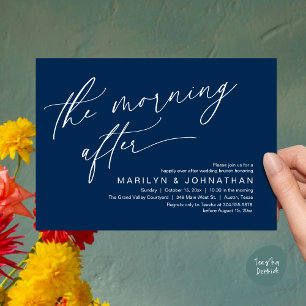 The Morning After, Happily Ever After Brunch Invitation