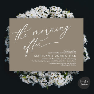 The Morning After, Happily Ever After Brunch Invitation