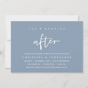 The Morning After, Happily Ever After Brunch Invitation