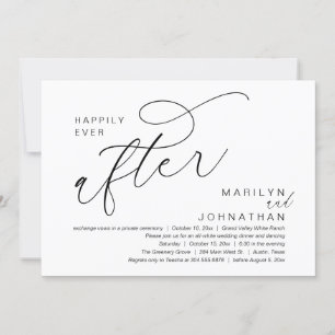 The Morning After, Post Wedding Brunch Thank You Invitation