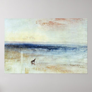 The Morning After The Shipwreck By Turner Joseph M Poster