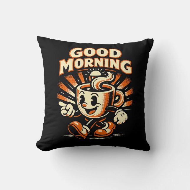 The Morning Brew Cushion (Front)