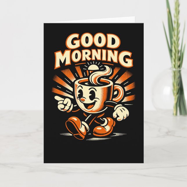 The Morning Brew Holiday Card (Front)
