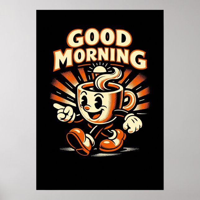 The Morning Brew Poster (Front)