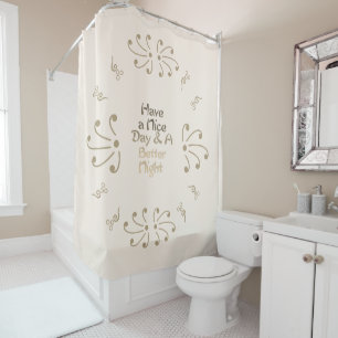 The Morning Ritual: Inspirational Bathroom Decor S Shower Curtain