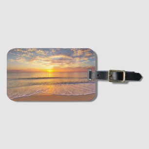 The Morning Sun at Seaside Luggage Tag