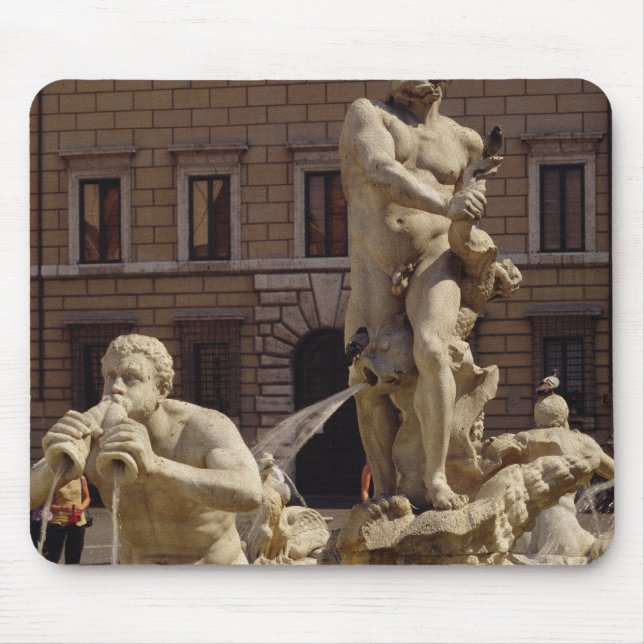 The Moro Fountain Mouse Mat (Front)