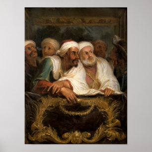 The Moroccan Ambassador and his Entourage Poster