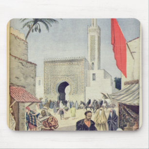 The Moroccan Pavilion at the Universal Exhibition Mouse Mat