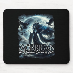 The Morrigan Celtic Irish Mythology Raven Crow War Mouse Mat