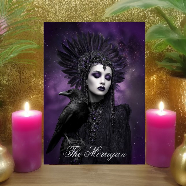 The Morrigan: Inner Warrior Meditation Card (Creator Uploaded)