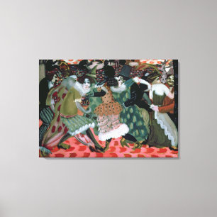 The Morte-Saison in Paris, 1913 Canvas Print