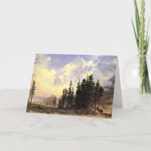 The Morteratsch Glacier, Pontresina, fine art, Thank You Card