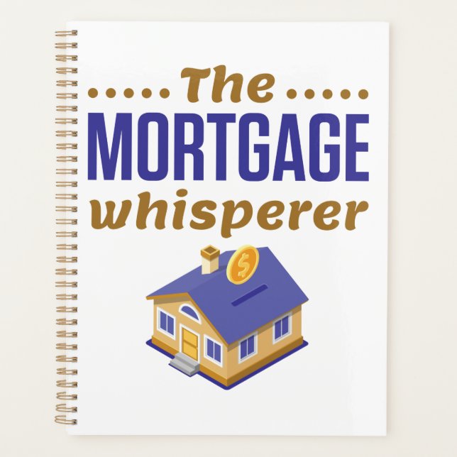 The Mortgage Whisperer Banker Loan Officer Planner (Front)