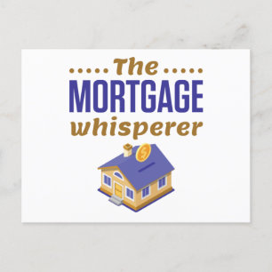 The Mortgage Whisperer Banker Loan Officer Postcard