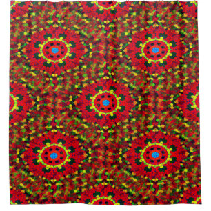The Mosaic dance..... Shower Curtain