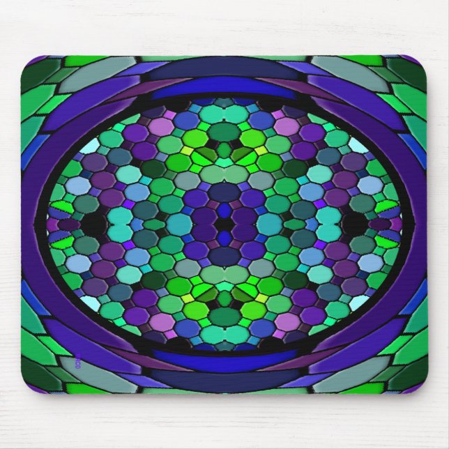 The Mosaic Turtle.... Mouse Mat (Front)