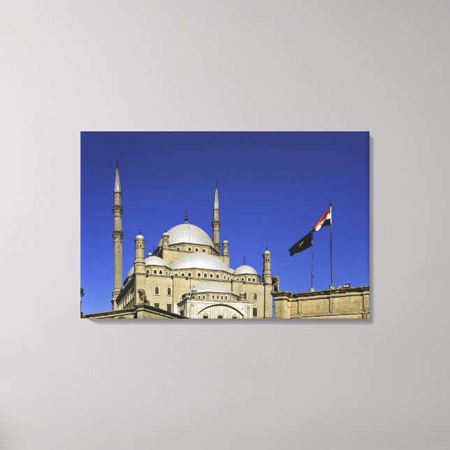 The Mosque of Muhammad Ali at the Citadel, also Canvas Print (Front)