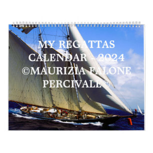 The most beautiful 2024 Regatta Calendar. By Mau Calendar
