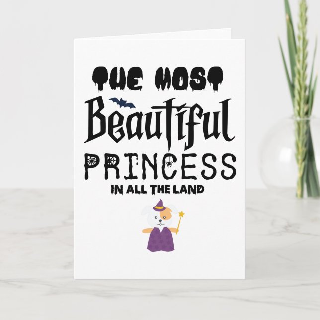 The Most Beautiful Princess in All the Land Card (Front)
