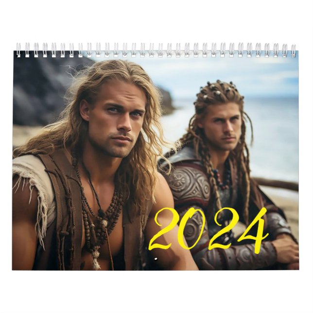 The Most Brutal Macho 2024.  Calendar (Cover)