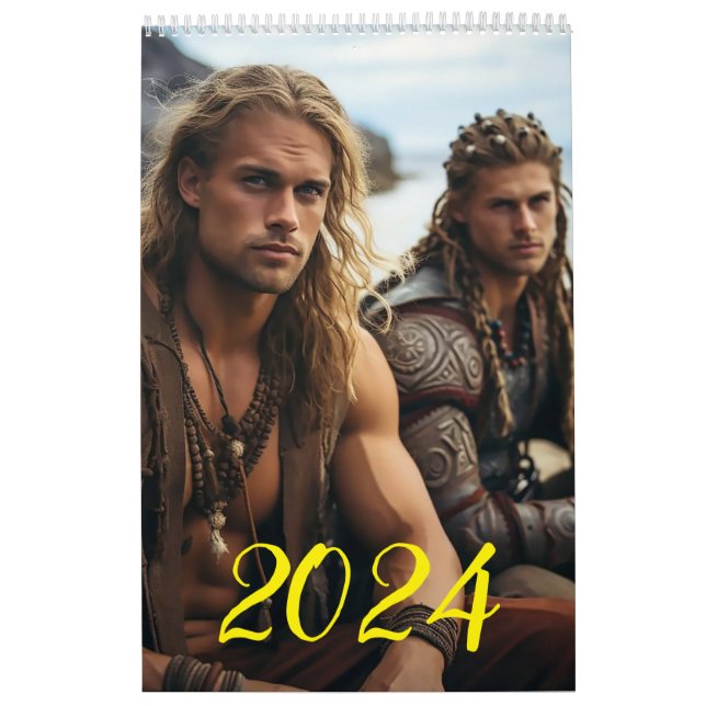 The Most Brutal Macho 2024.  Calendar (Cover)